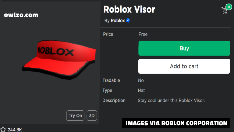 Roblox Visor